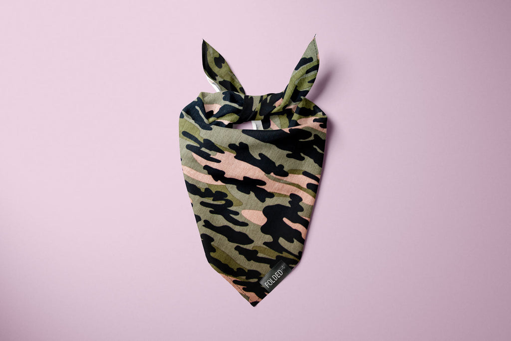 camo bandana for dogs