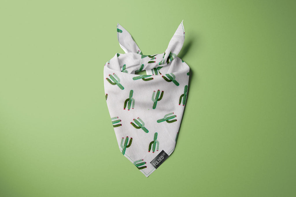 cactus dog bandana