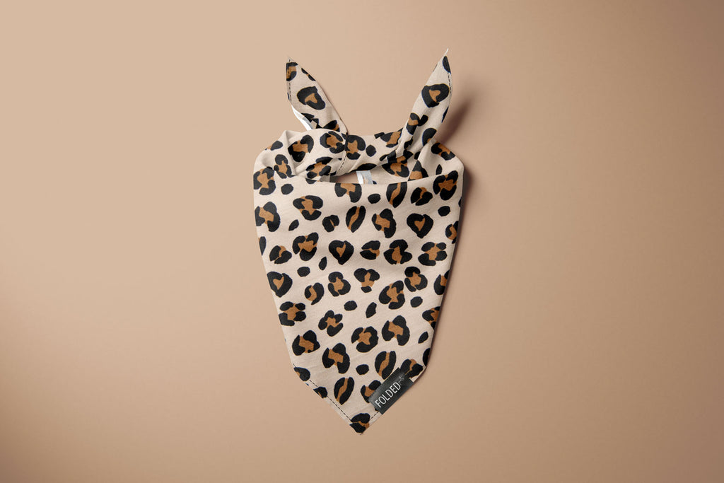 leopard print bandana